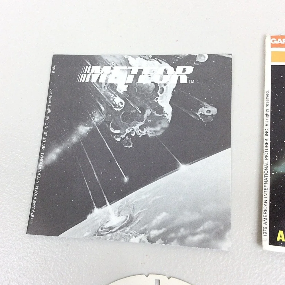 VTG 1979 View Master GAF‎ Meteor K46 Showtime 3 Reel Set